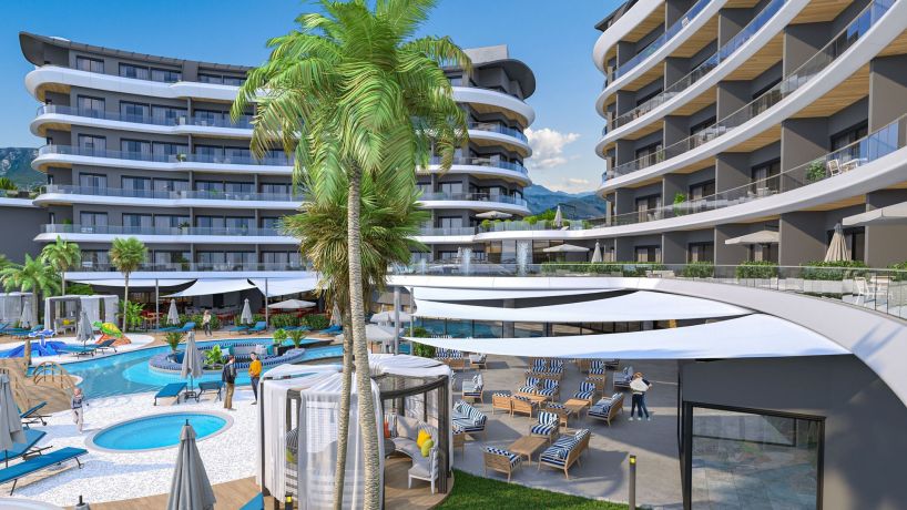 Apartments, Turkey, Alanya, Kargicak (001416) - pictures 1