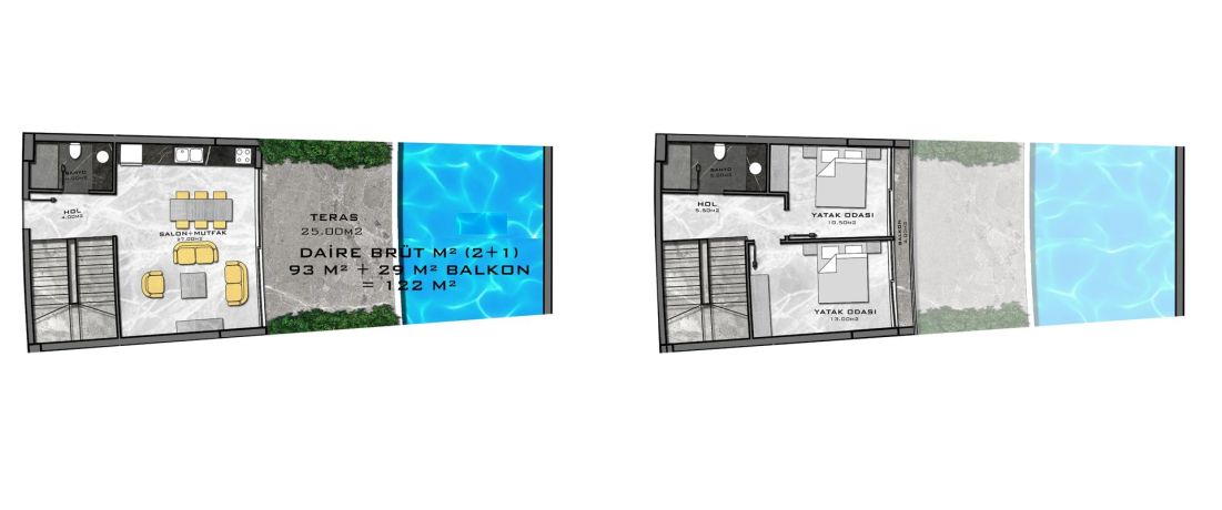 Apartments, Turkey, Alanya, Kargicak (001416) - pictures 42