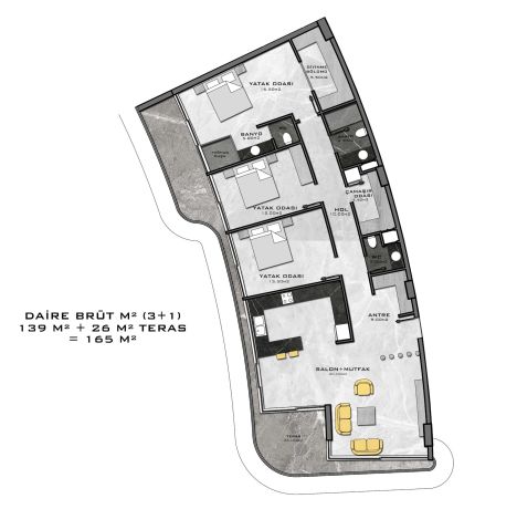 Apartments, Turkey, Alanya, Kargicak (001416) - pictures 43