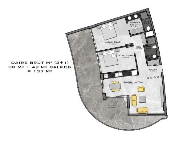 Apartments, Turkey, Alanya, Kargicak (001416) - pictures 44