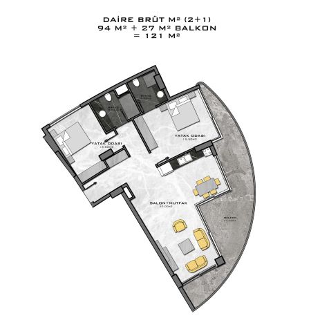 Apartments, Turkey, Alanya, Kargicak (001416) - pictures 46