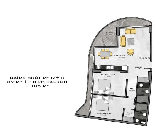 Apartments, Turkey, Alanya, Kargicak (001416) - pictures 51