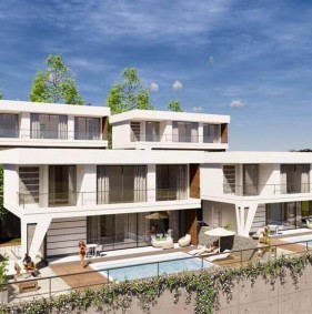 Виллы в центре Алании, район Бекташ (023398)