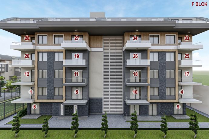 Квартиры, Турция, Алания, Оба (00957) - фото 74