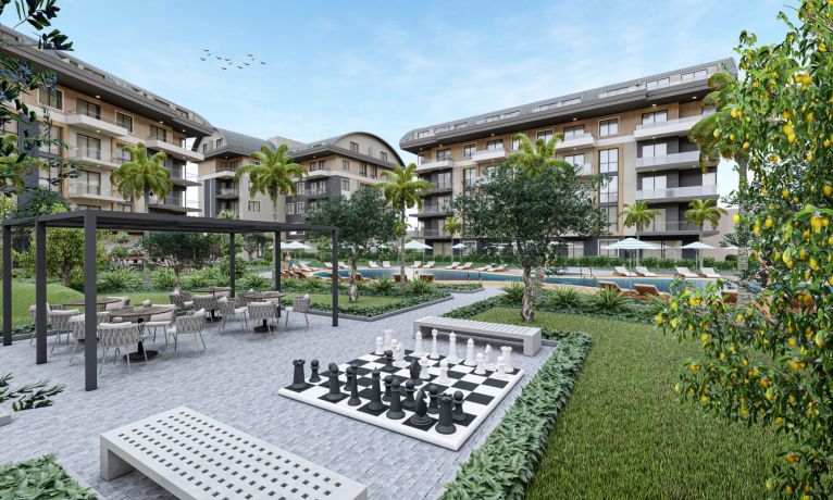 Квартиры, Турция, Алания, Оба (00957) - фото 16