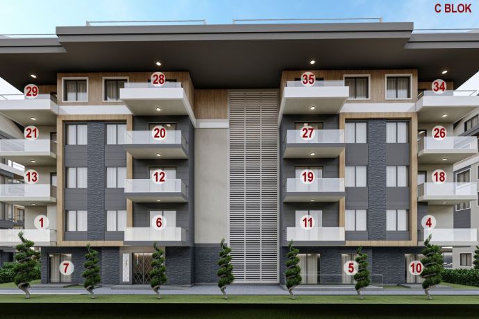 Квартиры, Турция, Алания, Оба (00957) - фото 79