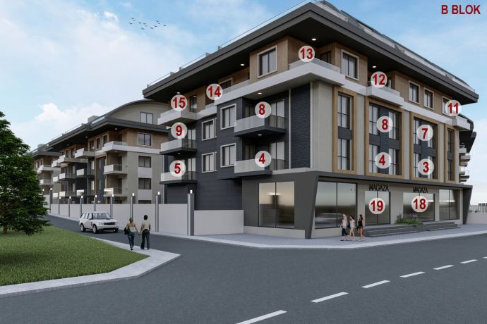 Квартиры, Турция, Алания, Оба (00957) - фото 76