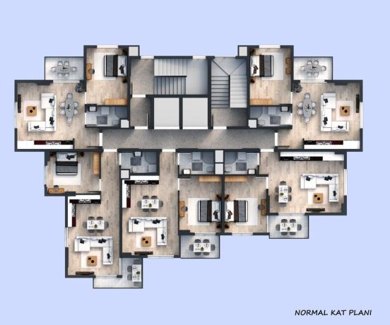 Квартиры, Турция, Алания, Авсаллар (001460) - фото 27