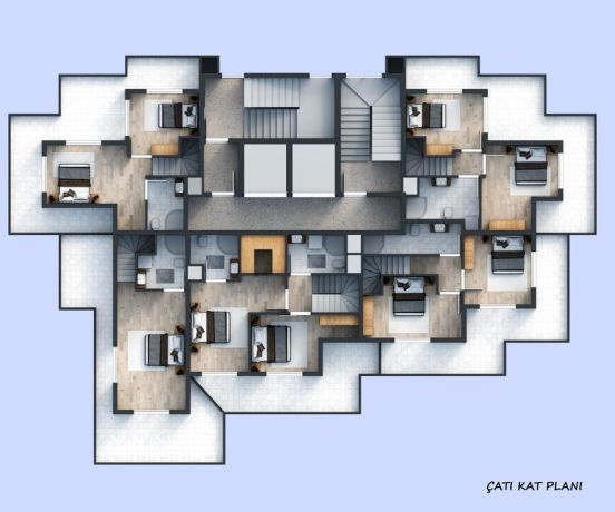 Квартиры, Турция, Алания, Авсаллар (001460) - фото 28