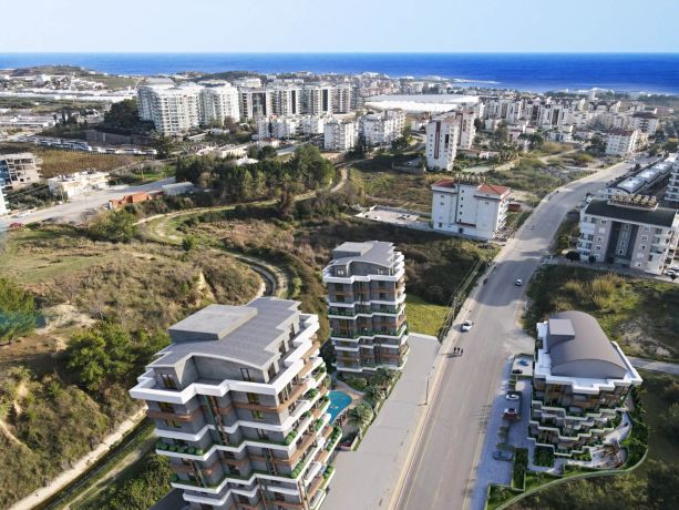 Квартиры, Турция, Алания, Авсаллар (001460) - фото 1