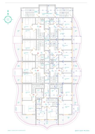 Квартиры, Турция, Алания, центр (00752) - фото 36