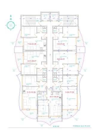 Квартиры, Турция, Алания, центр (00752) - фото 37