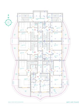 Квартиры, Турция, Алания, центр (00752) - фото 38