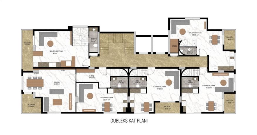 Квартири, Туреччина, Аланія (005458) - фото 26