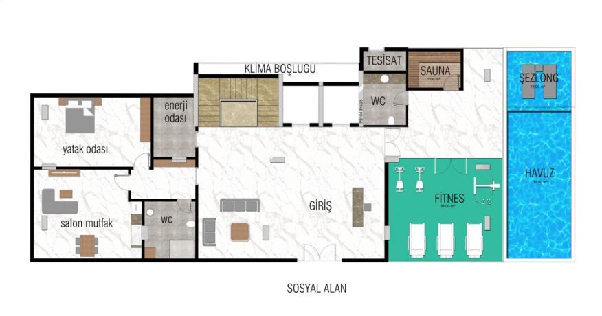 Квартири, Туреччина, Аланія (005458) - фото 23