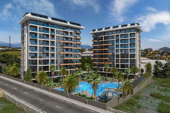 Квартиры, Турция, Алания, Авсаллар (007202) - фото 1