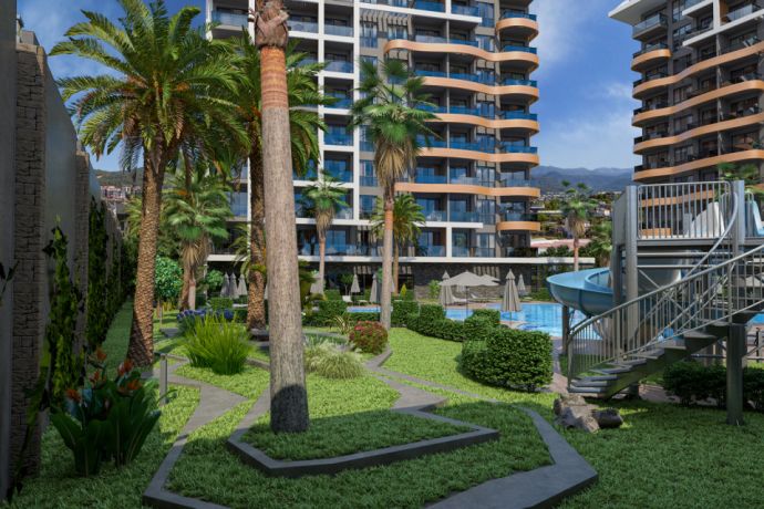 Квартиры, Турция, Алания, Авсаллар (007202) - фото 24