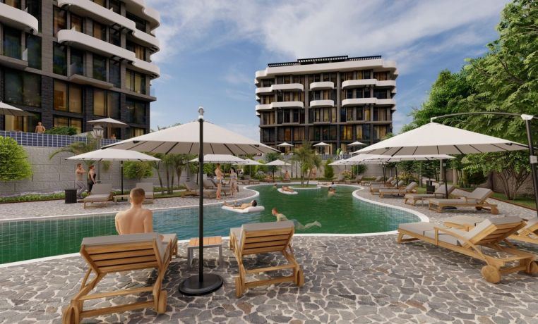 Квартиры, Турция, Алания, Каргыджак (008458) - фото 12