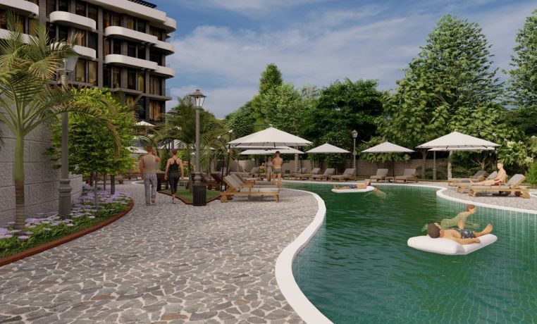 Квартиры, Турция, Алания, Каргыджак (008458) - фото 14