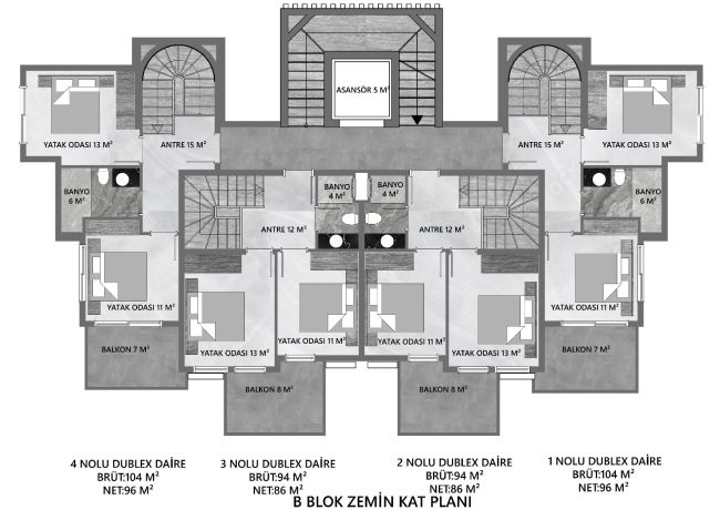 Квартиры, Турция, Алания, Каргыджак (008458) - фото 54