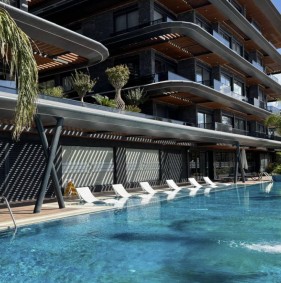 Apartments in a luxury residential complex in the center of Alanya (019459)