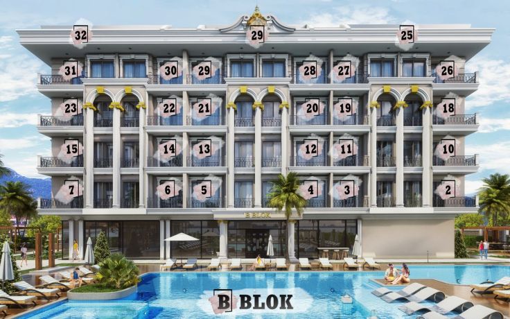 Квартиры, Турция, Алания, Оба (003459) - фото 6