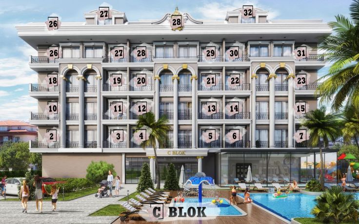 Квартиры, Турция, Алания, Оба (003459) - фото 9