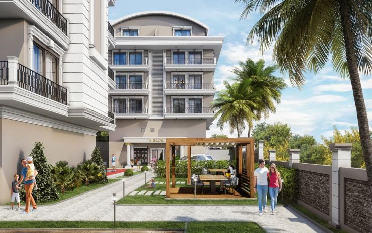 Квартиры, Турция, Алания, Оба (003459) - фото 14