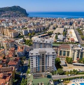 Квартиры в центре Алании, у пляжа Клеопатра (002455)