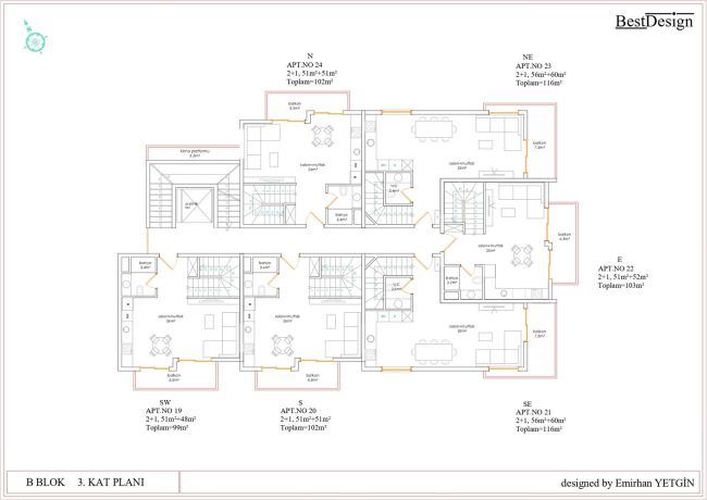 Квартири, Туреччина, Аланія, Клеопатра (01052) - фото 20