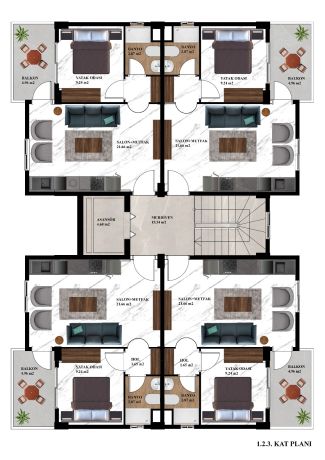 Квартиры, Турция, Алания, Авсаллар (001461) - фото 26