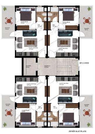 Квартиры, Турция, Алания, Авсаллар (001461) - фото 25