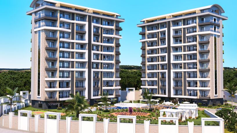 Квартиры, Турция, Алания, Авсаллар (002461) - фото 1