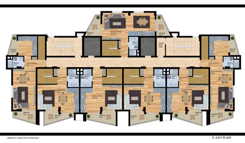 Квартиры, Турция, Алания, Авсаллар (002461) - фото 30