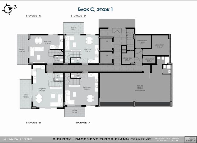 Квартири, Туреччина, Аланія, Клеопатра (002000) - фото 25