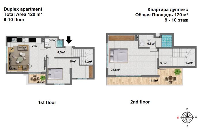 Квартиры, Турция, Алания, Махмутлар (004139) - фото 45