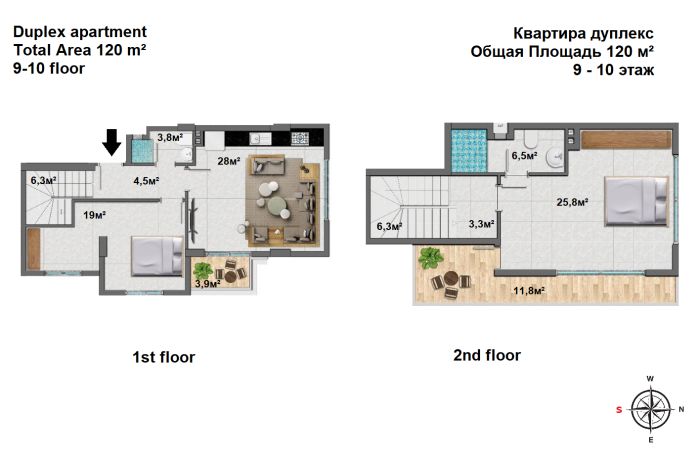 Квартиры, Турция, Алания, Махмутлар (004139) - фото 44