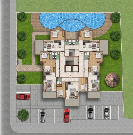 Apartments, Turkey, Alanya, Mahmutlar (01514) - pictures 9