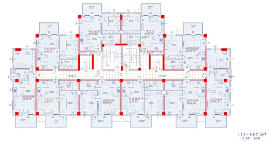 Apartments, Turkey, Alanya, Avsallar (01257) - pictures 44