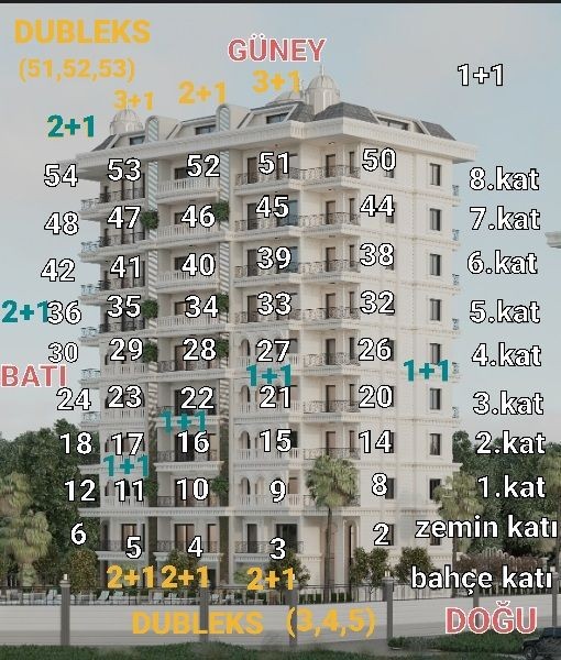 Apartments, Turkey, Alanya, Avsallar (003462) - pictures 24