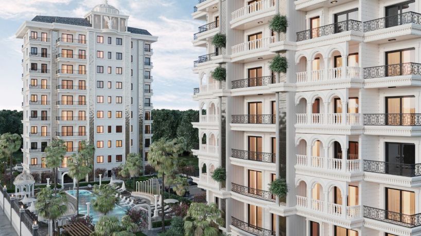 Квартиры, Турция, Алания, Авсаллар (003462) - фото 1