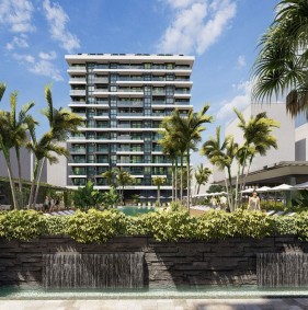 Роскошный жилой комплекс квартир с видом на море, район Махмутлар (01549)