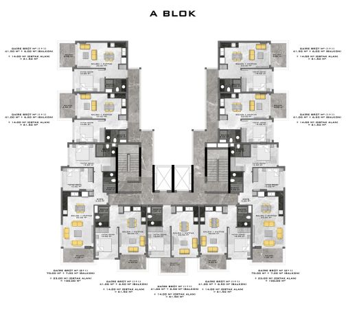 Квартири, Туреччина, Аланія, Махмутлар (01549) - фото 69
