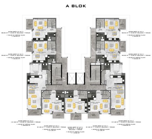 Квартири, Туреччина, Аланія, Махмутлар (01549) - фото 63
