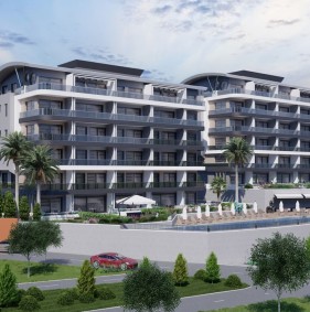 Квартиры в районе Каргыджак, Алания (005139)