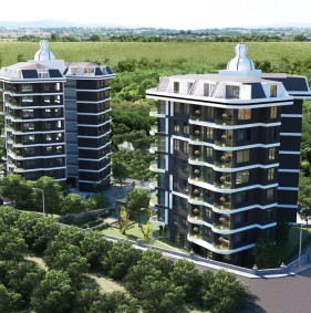 Квартиры в Алании, тихий район Демирташ (009293)