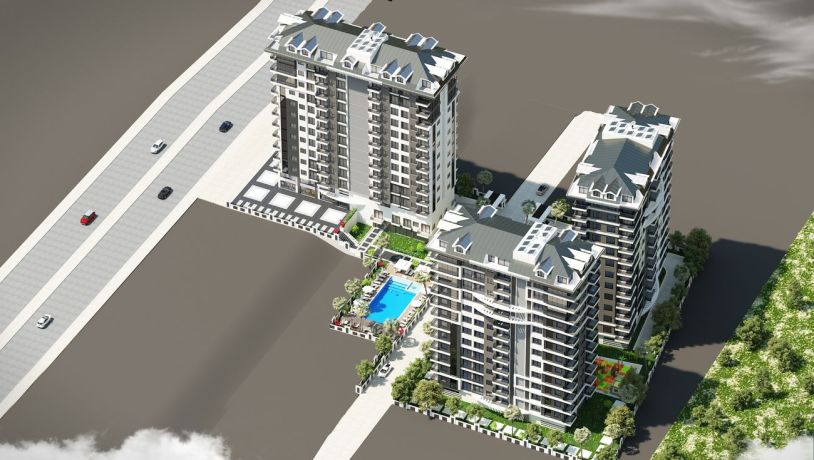 Apartments, Turkey, Alanya, Mahmutlar (001437) - pictures 1