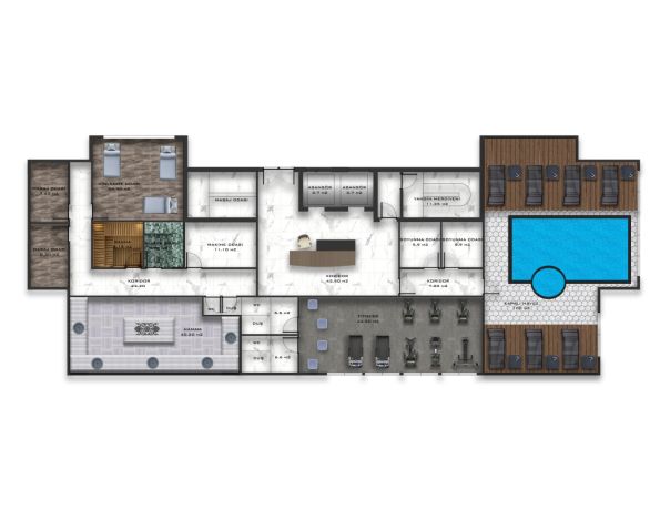 Квартиры, Турция, Алания, Махмутлар (003306) - фото 43