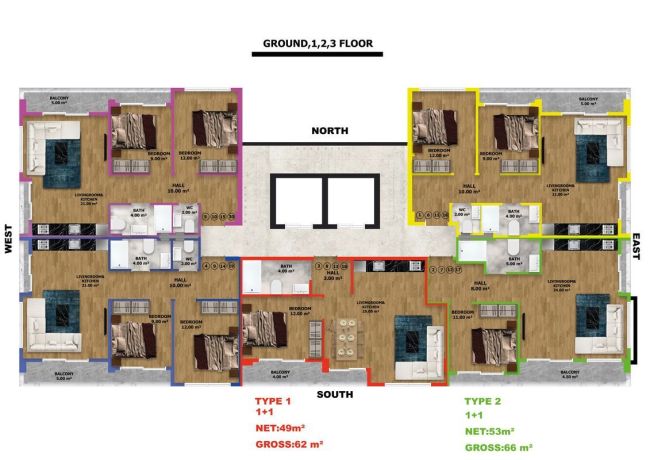 Apartments, Turkey, Alanya, Guller Pinari (004161) - pictures 17