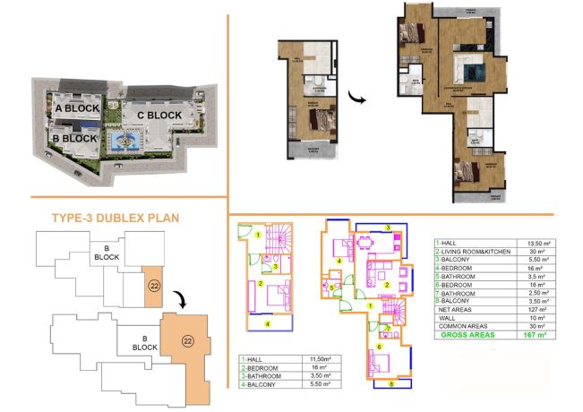 Apartments, Turkey, Alanya, Guller Pinari (004161) - pictures 19